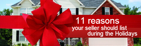 reasons your sellers should list during the holidays